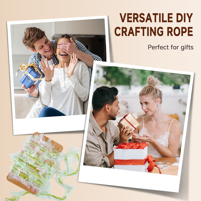 Handgemengd kunstgaren voor knutselwerk