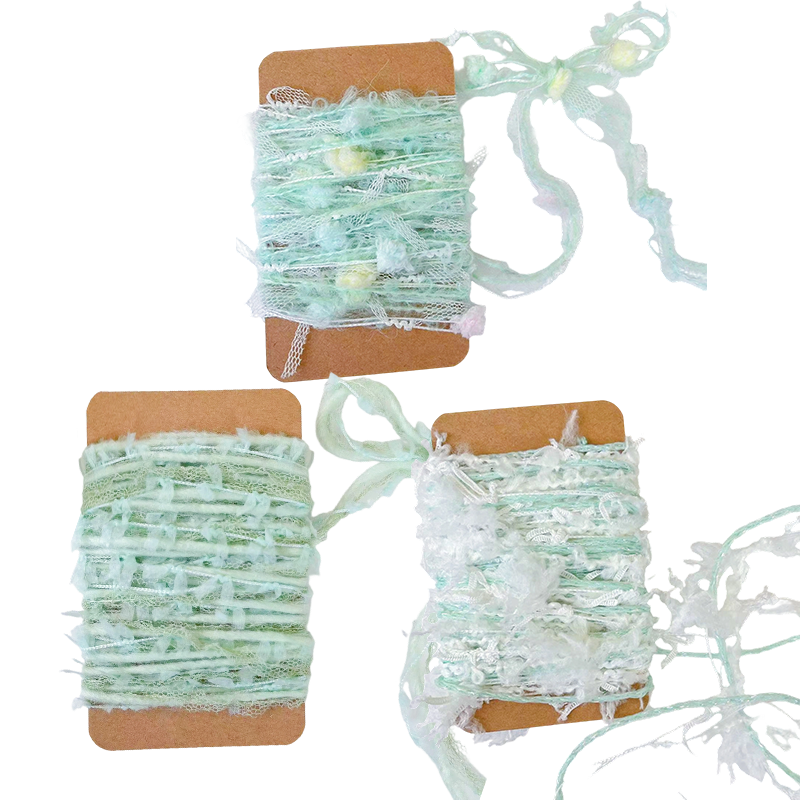 Handgemengd kunstgaren voor knutselwerk