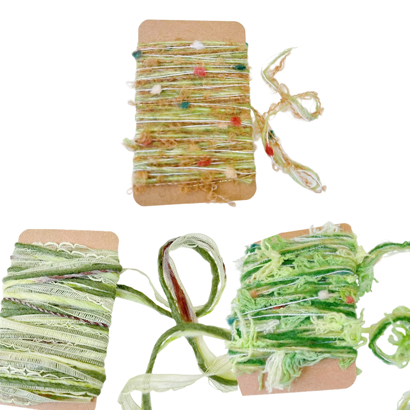 Handgemengd kunstgaren voor knutselwerk