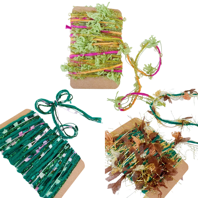 Handgemengd kunstgaren voor knutselwerk