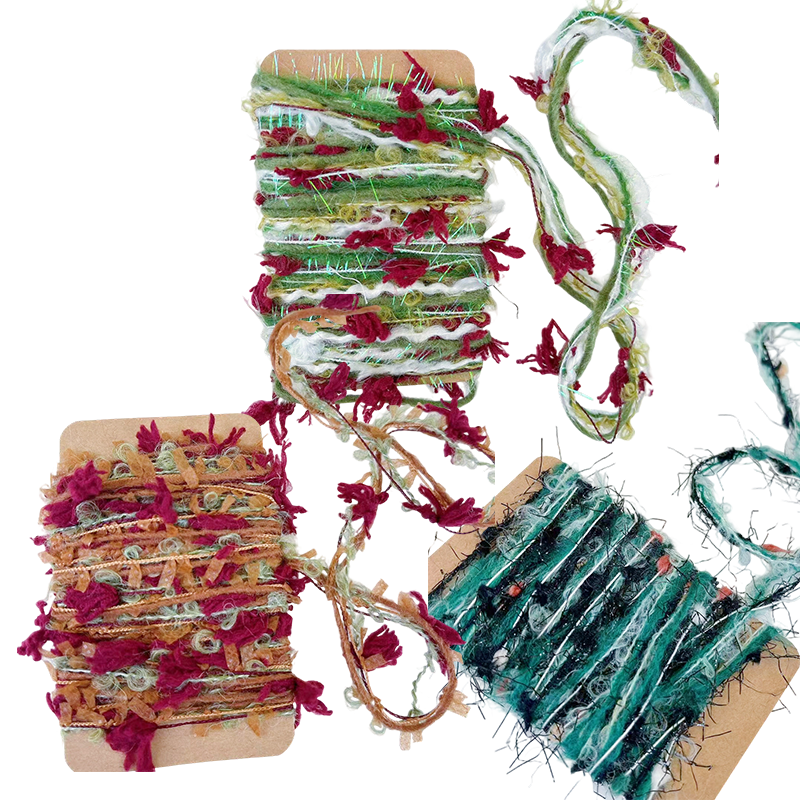 Handgemengd kunstgaren voor knutselwerk