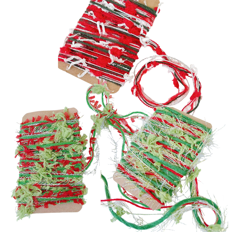 Handgemengd kunstgaren voor knutselwerk