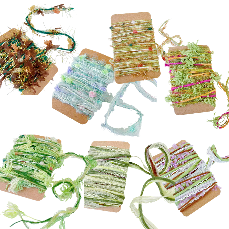 Handgemengd kunstgaren voor knutselwerk