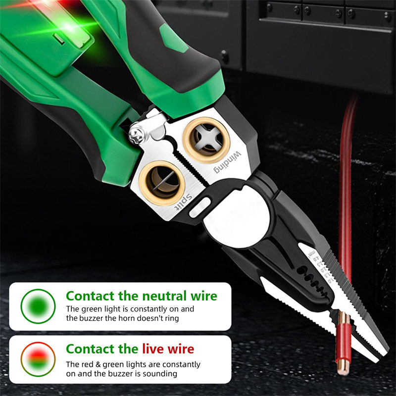 8-in-1 draadstripper met spanningstester