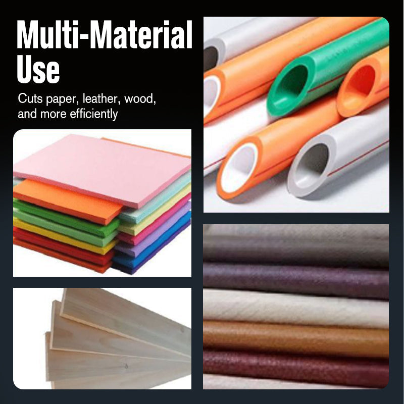 📢📢 50% KORTING!!! ⏰🔪 Professioneel universeel mes – Lemmet van koolstofstaal, veiligheidsvergrendeling, inclusief 10 reservemesjes | Verstevigd ABS-materiaal + ergonomisch handvat ⚡