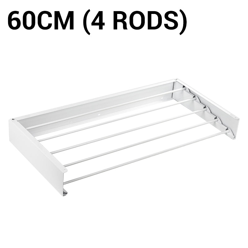 Opvouwbaar wandgemonteerd droogrek voor kleding