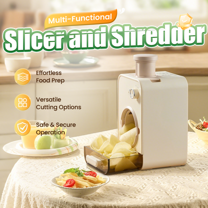 Multifunctionele groentesnijder en -rasp