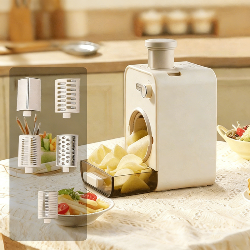 Multifunctionele groentesnijder en -rasp