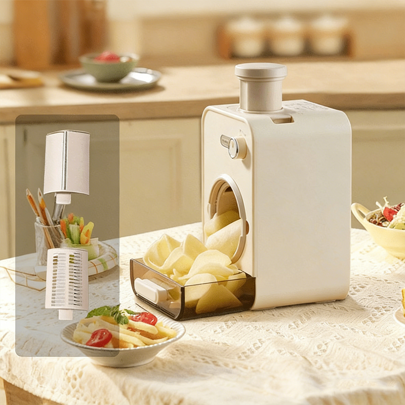 Multifunctionele groentesnijder en -rasp