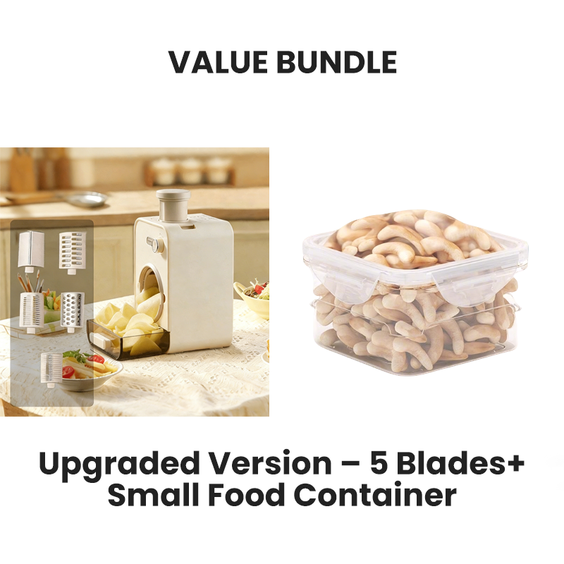 Multifunctionele groentesnijder en -rasp