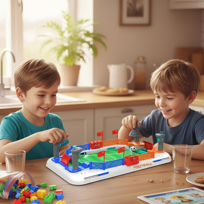 Voetbalbordspel voor kinderen