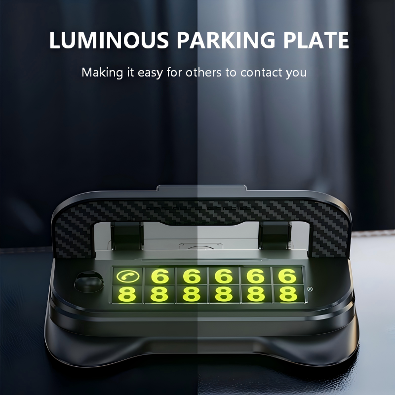 🔥2026 Nieuw binnen: tijdelijk 50% korting!📱Autodashboard-telefoonhouder met parkeernummer