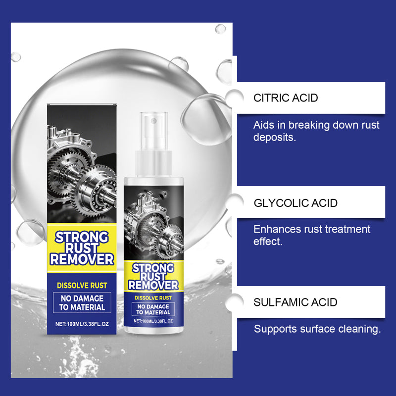 ✨Krachtige Auto Roestverwijderingsspray - Roest In Minuten Verwijderen (Zonder Schrobben & Lakschade!)