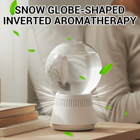 🎉Nieuwjaars Cadeau 55% KORTING!🌸Omgekeerde Sneeuwbol Aromatherapie Diffuser – Constante Geurafgifte + 360° Verspreiding: Elegant & Veelzijdig!