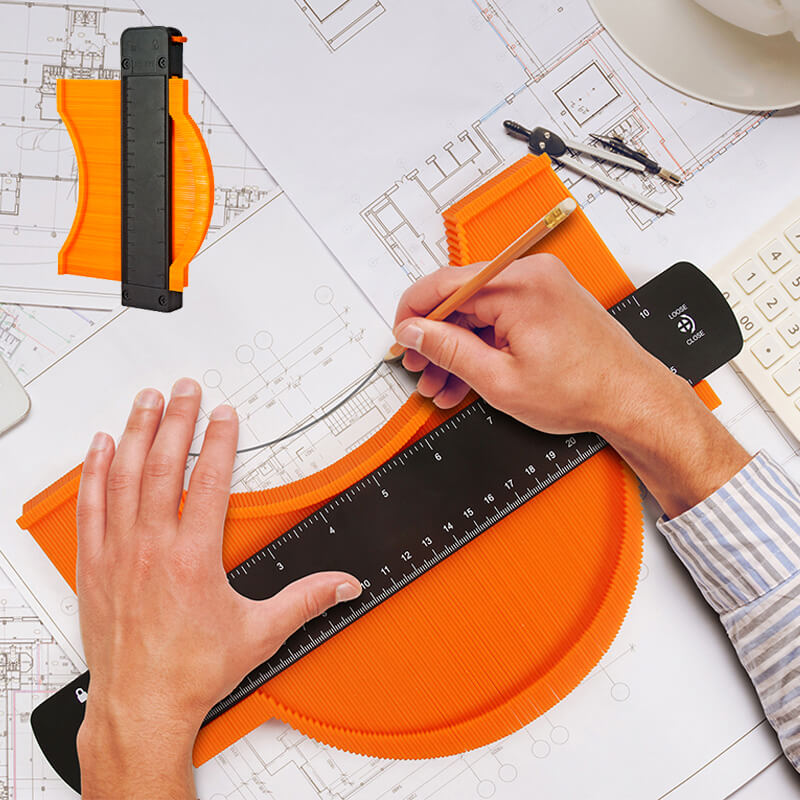✨Verhoog uw werkefficiëntie met 200% Contourmeter Profielgereedschap