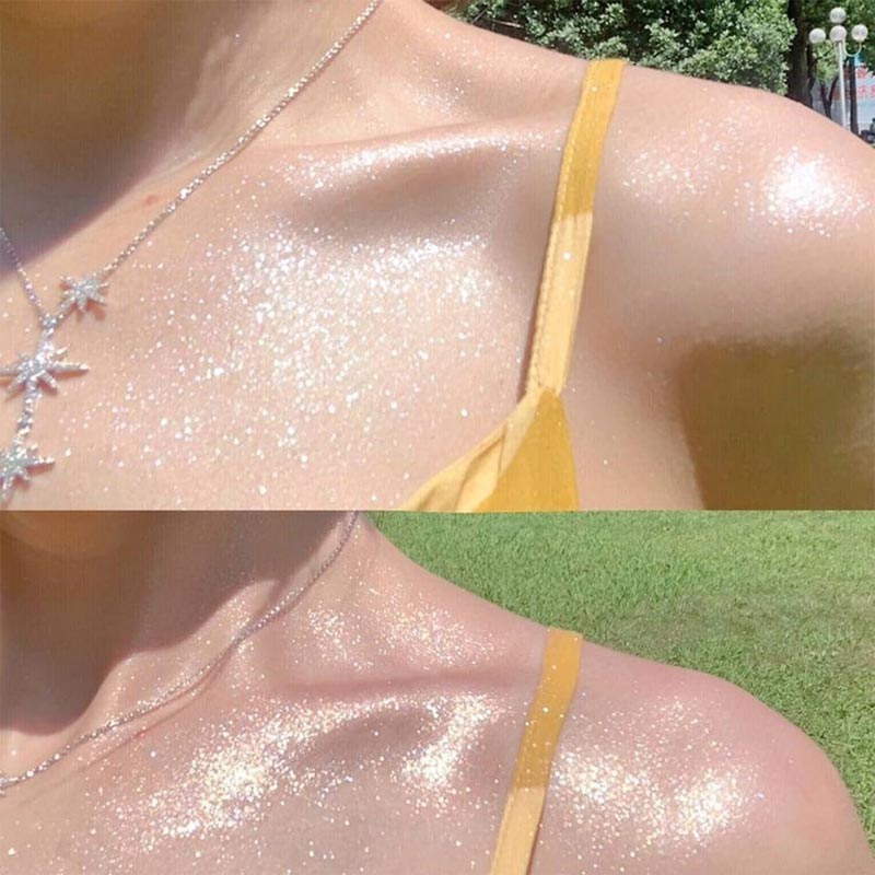 ✨ 50% Nieuwjaarskorting! Body glitter spray – langdurige glow, verhelderend & multifunctioneel. Perfect voor feesten, dates & oudejaarsavond! 🎉