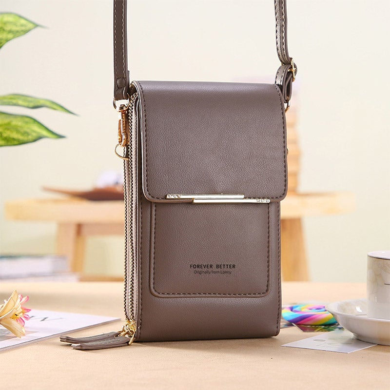 🎉Nieuwjaars Cadeau 50% KORTING!Anti-diefstal Tas (Meerdere Vakken + Waterdicht Telefoonvak) ✨ – Compact & Omvormbaar tot Schoudertas: Veilig & Stijlvol!