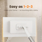 Intrekbare Snap Grip Mini Flat Mop