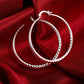 Diamantgeslepen oorringen voor dames