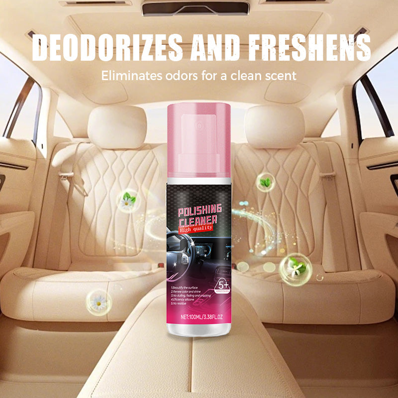 🔥Koop meer, bespaar meer🔥Instant Shine & Protection auto-interieurpolijstmachine🚗