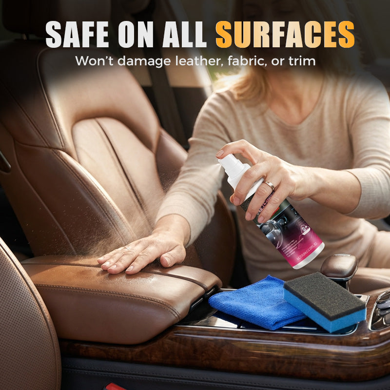 🔥Koop meer, bespaar meer🔥Instant Shine & Protection auto-interieurpolijstmachine🚗
