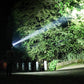 Krachtige LED-hoofdlamp met telescopische zoom