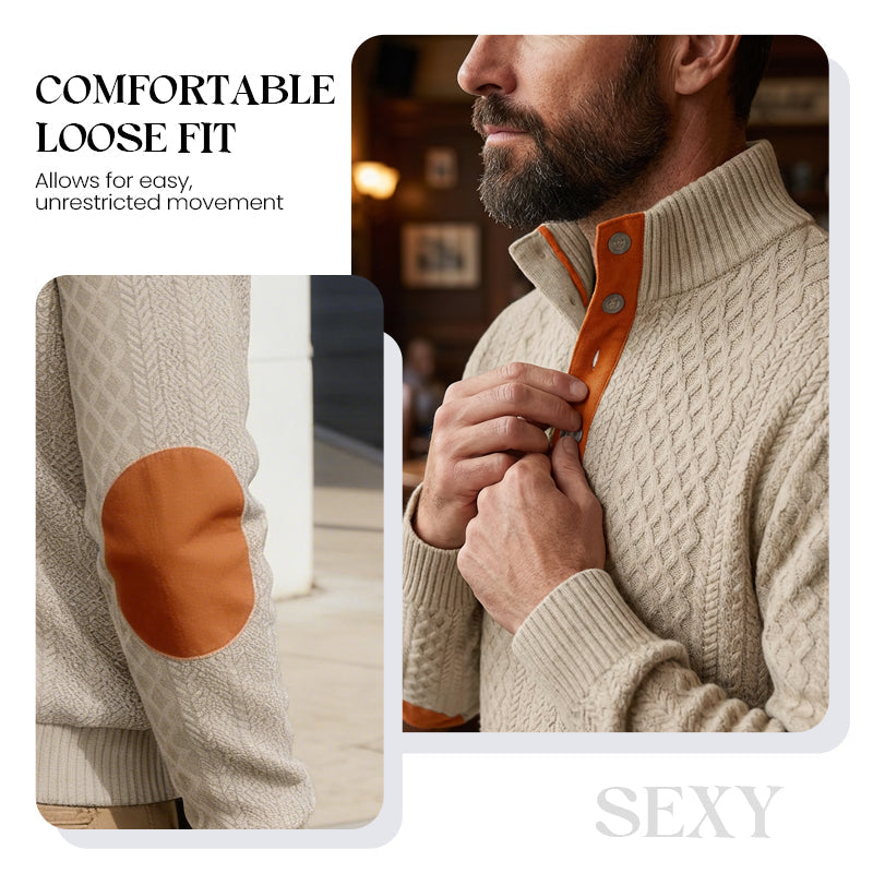 Heren Gestamp Jacquard Poloshirt met Kraag