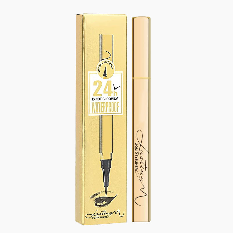 👁️✨ Strakke lijnen, de hele dag mooi🔥 Nieuwjaarsactie: Langhoudende Waterproof Vloeibare Eyeliner