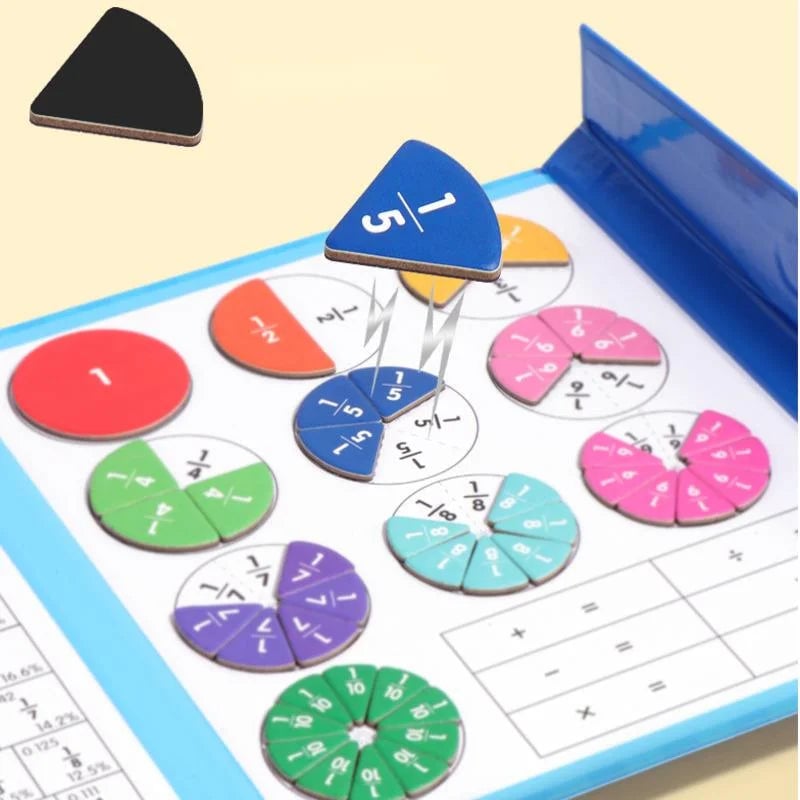 🏅LAATSTE DAG SPECIALE PRIJS 50% korting📚🧲Magnetische Fractie Demonstratieboek