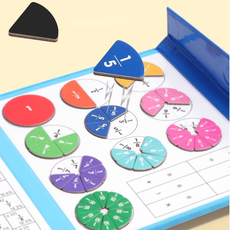 🏅LAATSTE DAG SPECIALE PRIJS 50% korting📚🧲Magnetische Fractie Demonstratieboek
