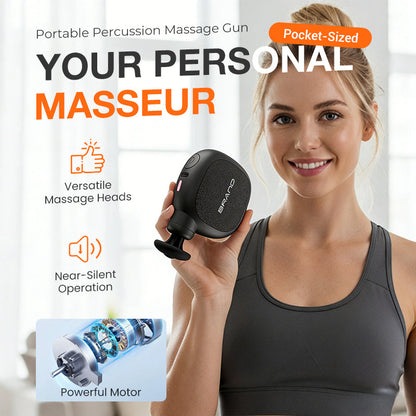 Draagbaar percussiemassageapparaat