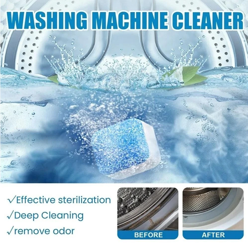 ⚡50K+ VERKOCHT! 🔥 Multifunctionele Wasmachine-Reinigingstabletten