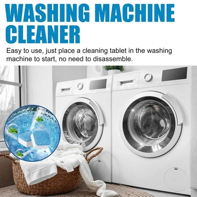 ⚡50K+ VERKOCHT! 🔥 Multifunctionele Wasmachine-Reinigingstabletten
