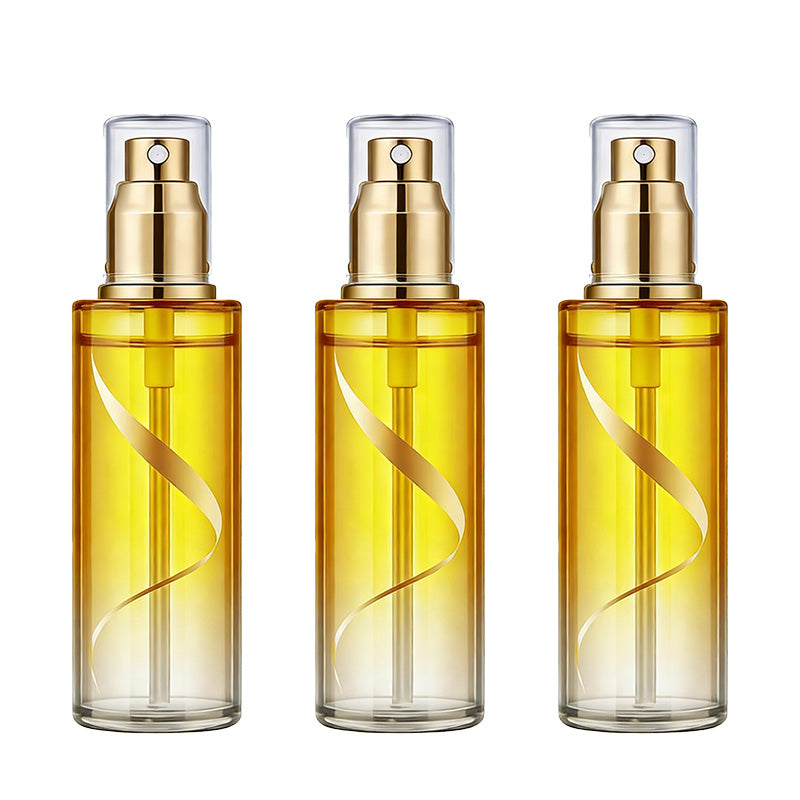 Verzorgende anti-frizz haaroliespray