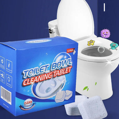 Krachtige Reinigingstabletten voor Toiletpotten 12 tabletten