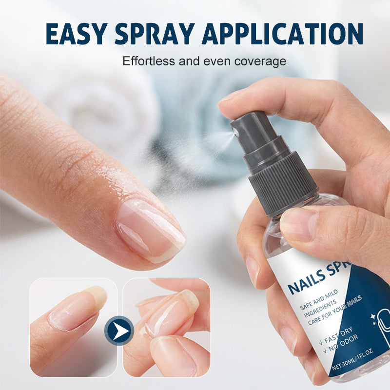 💅 Voedende Nagelherstel Spray – Voor Sterkere & Gezondere Nagels ✨