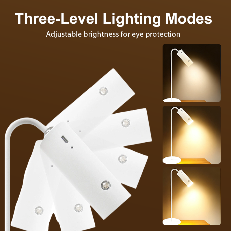 💡Afneembare magnetische bureaulamp voor oogverzorgin✨
