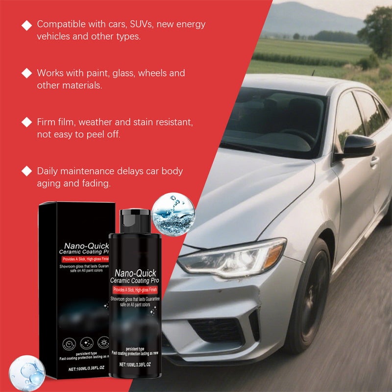 🔥HALVE PRIJS🚗Nano keramische autospray, hoogglans, waterafstotend & krasbestendig