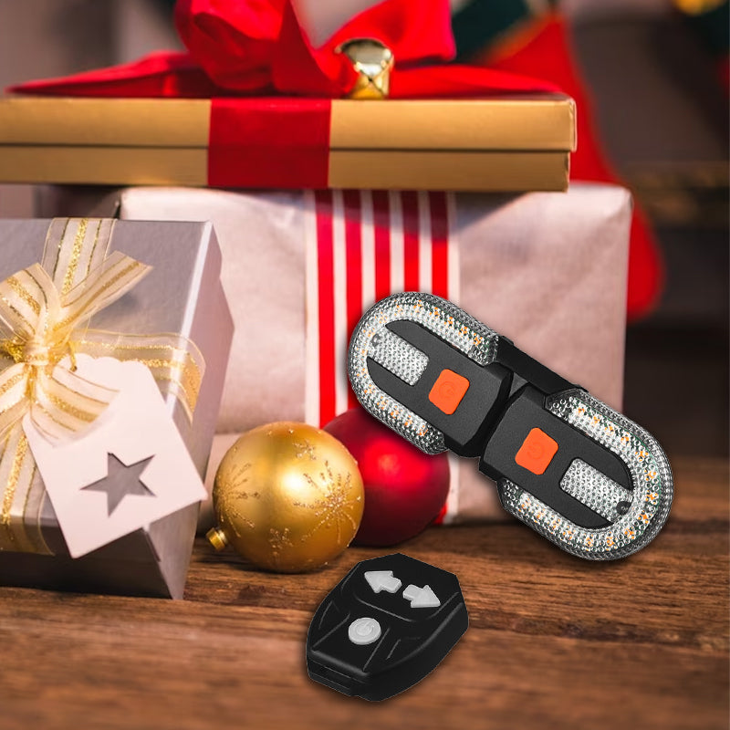 🚴 50% KORTING! Draadloos Smart Achterlicht met Richtingaanwijzer - Perfect voor E-bikes & Fatbikes ⚡
