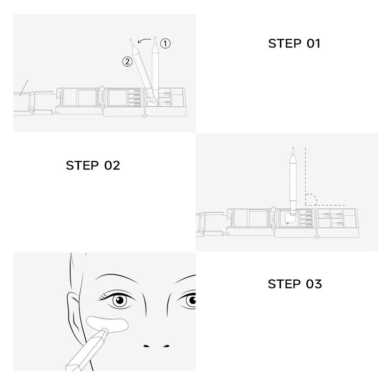 ✨ 3-in-1 eyeliner & wimperstempelset – tekent vleugels, stempelt wimpers en bespaart tijd elke ochtend.