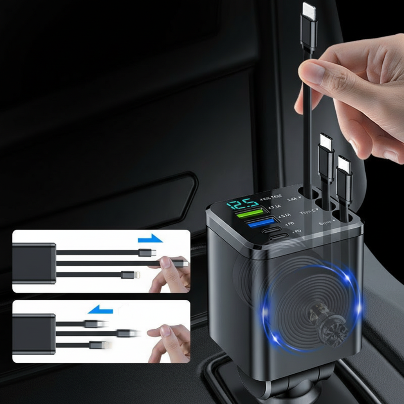 ⚡ 50% korting! Oplader met realtime spanningsbewaking – veilig & efficiënt laden, must-have voor 2026. Beschermt je apparaten tegen stroomschommelingen! ✨🔋