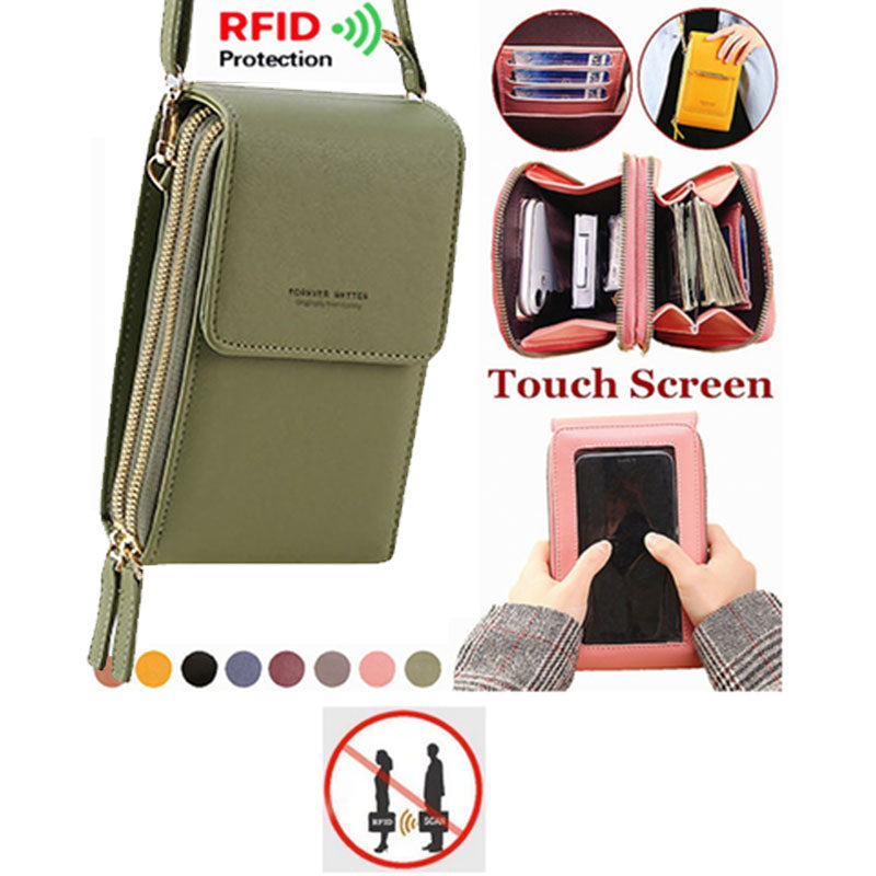 🌸🎁 Beperkte tijd! 50% korting – echte leren tas, 🔒 RFID-bescherming & stevige ritssluiting, 💃 elegant & praktisch.