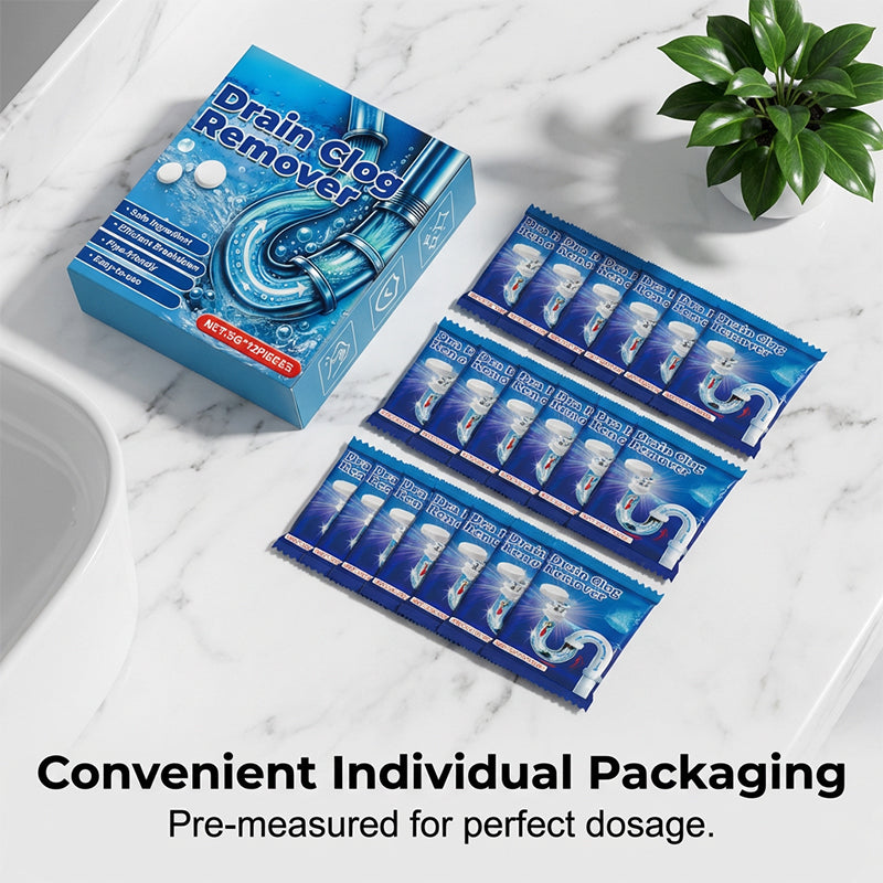 💪 Ontstop & Ontgeur – Krachtige afvoertabletten tegen haar, vet en nare geuren! 🧼✨