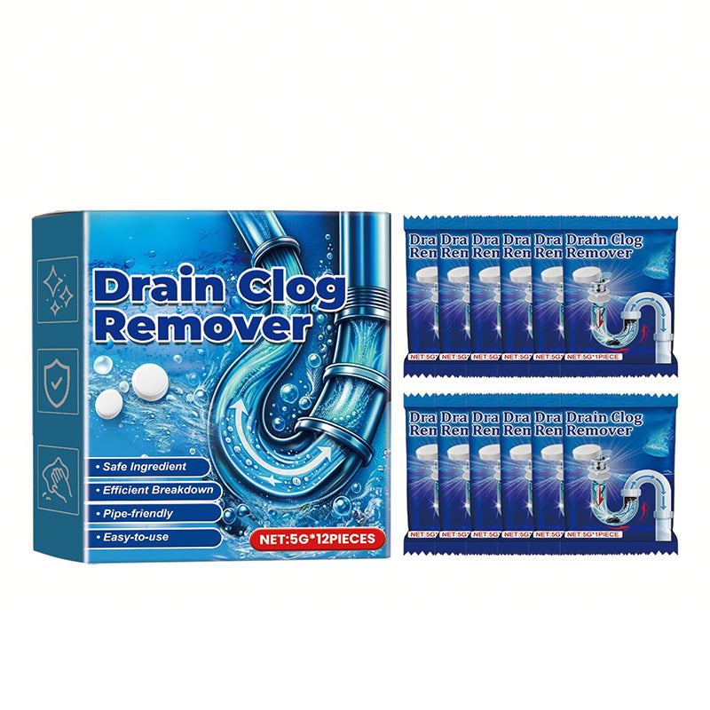💪 Ontstop & Ontgeur – Krachtige afvoertabletten tegen haar, vet en nare geuren! 🧼✨