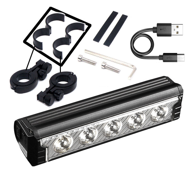 🚲💡 50% korting! 2000 Lumen fietslicht – ☔ IPX6 waterdicht, ⚡ USB-C oplaadbaar, 💪 200m zicht – veilig in regen & donker!