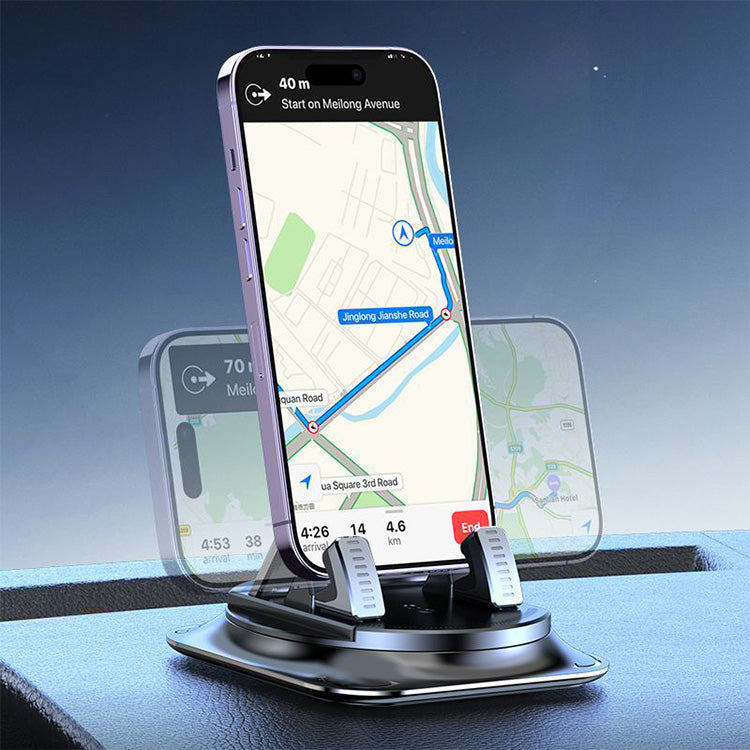 🚗 50% korting! 360° verstelbare auto telefoonhouder – antislip silicone, éénhandige bediening & stevige zuignap. Perfect voor navigatie & entertainment! ✨📱