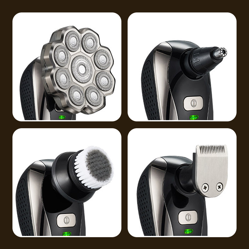 ⚡ Wasbare scheerset voor heren – Scherpe mesjes, waterdicht & ergonomisch ontwerp ✂️