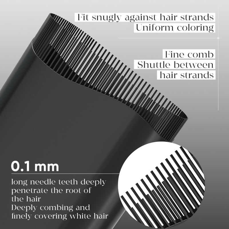 🔥FLASH SALE🔥 Waterdichte Haar- & Baardvullerpen – Directe Grijsbedekking, Kamapplicator – Waterdicht & Langdurig – 20g – Zwart, Donkerbruin of Bruin! 💇‍♂️✨