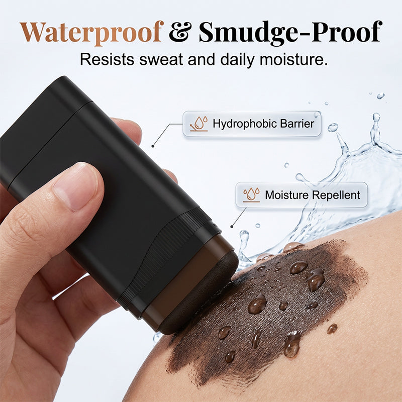 🔥FLASH SALE🔥 Waterdichte Haar- & Baardvullerpen – Directe Grijsbedekking, Kamapplicator – Waterdicht & Langdurig – 20g – Zwart, Donkerbruin of Bruin! 💇‍♂️✨