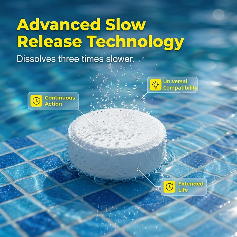 🏊‍♂️ 50% korting! Zwembadtabletten – kristalhelder water in minuten, chloorvrij en zonder gedoe!